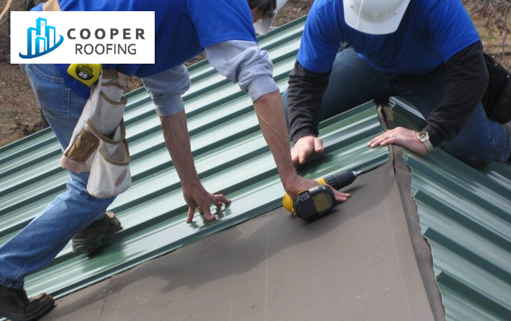 Metal Roofing installation